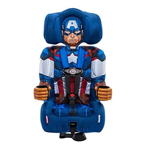 Kids Embrace Marvel Avengers Captain America Comb. Harness Kids Booster Car Seat