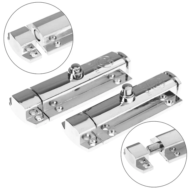 HOME DOOR SECURITY Guard Latch Bolt Gate Lock Stainless Steel Spring