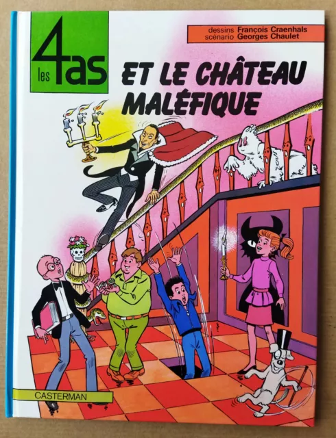 Craenhals --- Les 4 As (20). Et Le Château Maléfique ---  Eo 1982. Neuf.