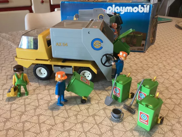 Playmobil -- Pièce de rechange -- Camion de recyclage ordures 4418 
