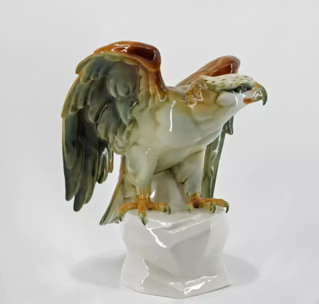 Passau Dressel, Kister & Co circa 1921/1930 'Sea Eagle' Large Porcelain Figure