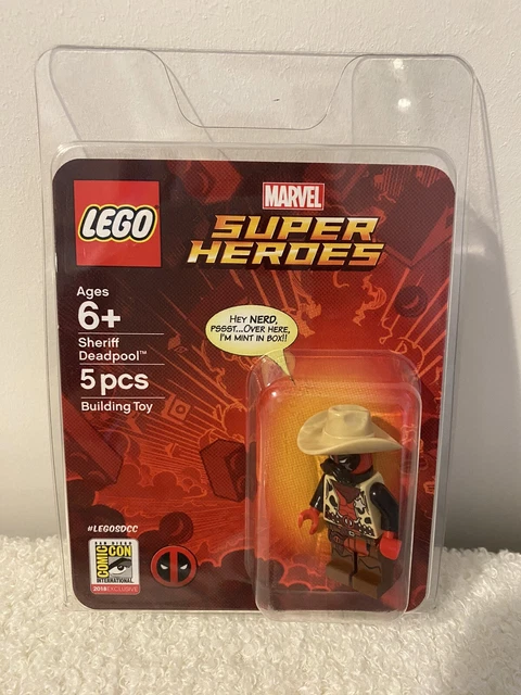 LEGO SHERIFF DEADPOOL Marvel Super Heroes SDCC 2018 Comic Con Exclusive. New. 800.00 PicClick UK