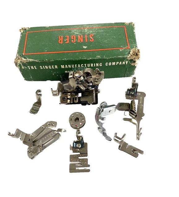 VINTAGE SINGER FEATHERWEIGHT 221 Sewing Machine Attachments 24.50