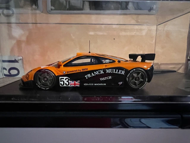 HPI Mirage 1/43 McLaren F1 GTR 53 1996 Le Mans Franck Muller
