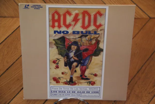 AC/DC: No Bull - Live Plaza De Toros, Madrid 1996 Laserdisc LD UK Live Concert