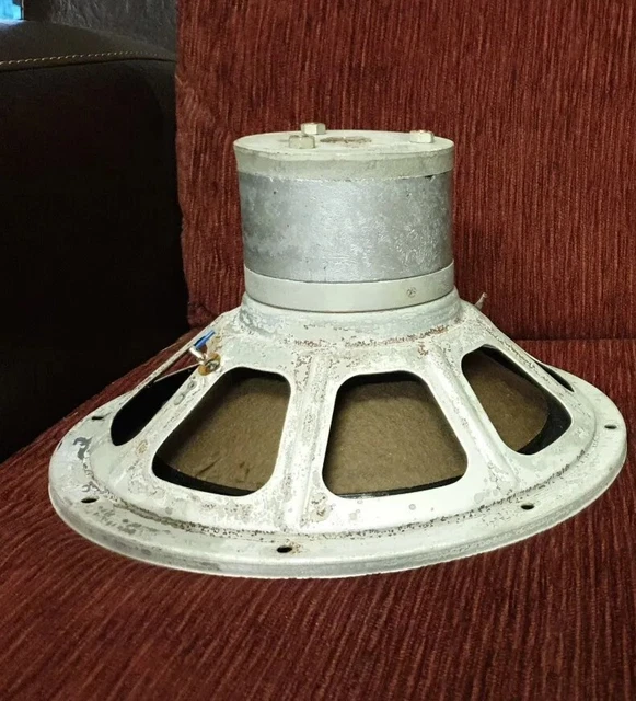 Haut-parleur Vintage Alnico Woofer 26,5 Cm - 4 Ohms - Fonctionnel