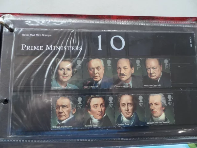 GB 2014 503 Prime Ministers Royal Mail Presentation Pack in mint condition