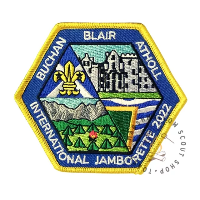 Buchan Blair Atholl Scout Jamboree 2022 Badge / Patch Scouts Camp World Jamboree