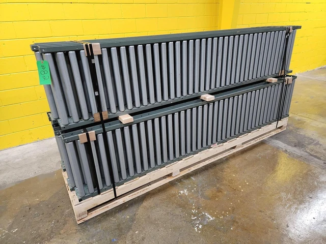 Hytrol 24" x 70' Gravity Conveyor 1.9" Rollers 3" Centers (#82)