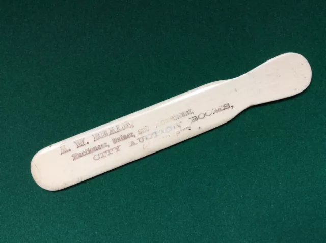 Old Advertising Letter Opener