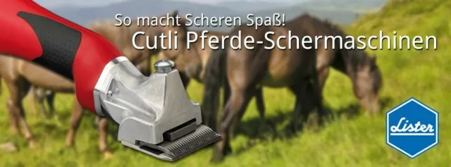Lister Schermaschine CUTLI für Pferde
