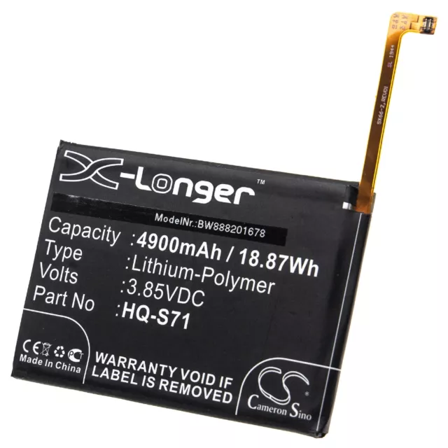 Batterie 4900mAh pour Samsung Galaxy M11, M-M115F/DS, HQ-S71