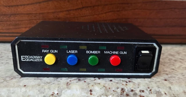 RARE VTG 80’S ROADWAY EQUALIZER DASHBOARD SOUND EFFECTS MACHINE /w LEDS