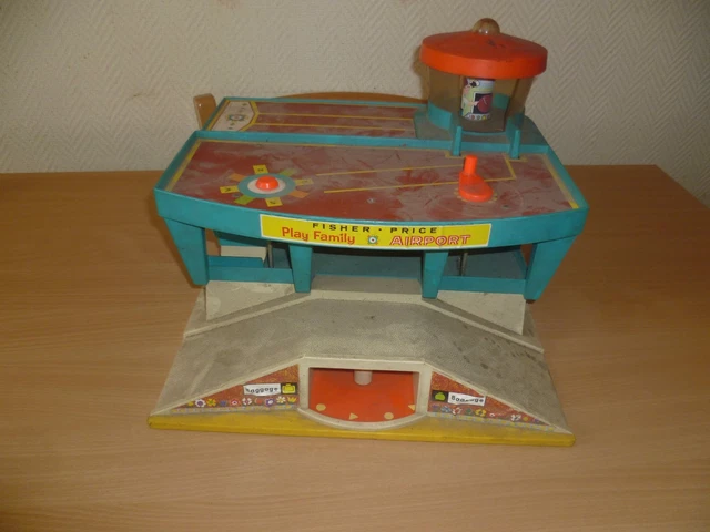 Lot De Jouets Anciens Fisher-Price - Années 70 - Collection Vintage