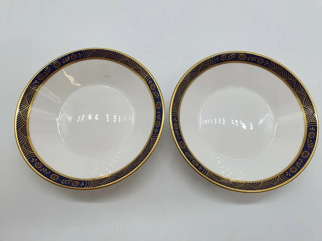 Spode feiner Knochen Porzellan Dessertschalen, auslaufend Granville Y8430-Q