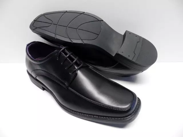 Chaussures de ville noir pour HOMME taille 42 mariage cérémonie NEUF #ELG-205