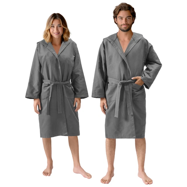 Peignoir De Bain COUNTRY Paris - Taille L - Made In France - Occasion Très Bon État