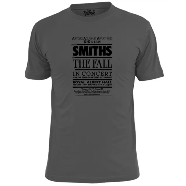 Mens The Smiths And The Fall Inspired Gig Poster T Shirt  Morrisey Marr 2