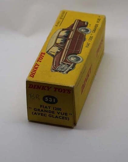 Boîte Seule Dinky Toys 531 - Fiat 1200 Grande Vue - État A- - Collection