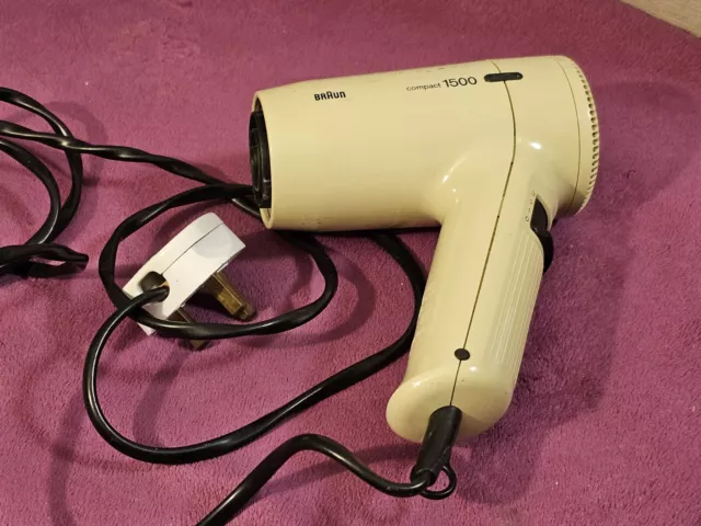 Braun Compact 1500 Hair Dryer - ref 4516