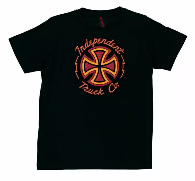 INDEPENDENT TRUCK CO' Skateboard T Shirt - Voltage / M - Black