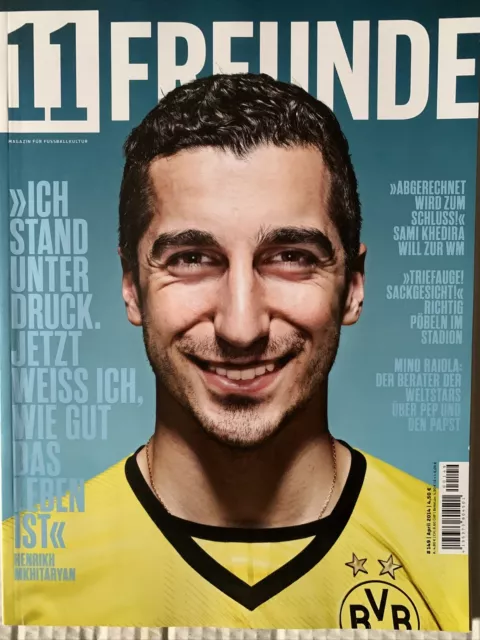 11 Freunde #149 April 2014 + Stadionposter: Maracana Rio de Janeiro #Mkhitaryan