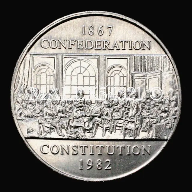 🇨🇦​ Canada 1982 "Constitution" Dollar Uncirculated