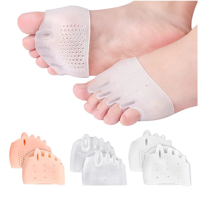 1 par de tapetes de absorción de impactos de 5 orificios elásticos altos lavables para hombres y mujeres