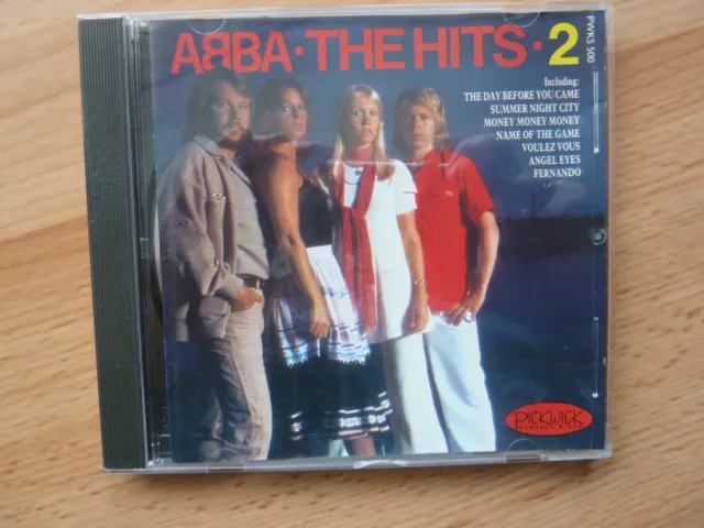 ABBA - THE HITS 2 - CD ALBUM - PICKWICK RECORDS - PWKS 500 - 1988 - sh 4