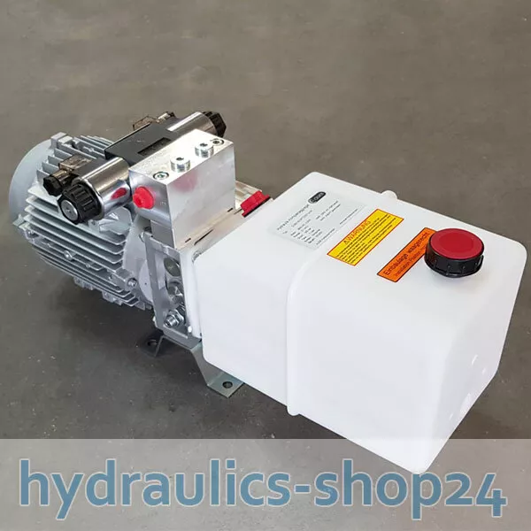 Hydraulikaggregat 6,5PS Benzin Motor + Pumpe bis zu 22ltr/min für  Holzspalter