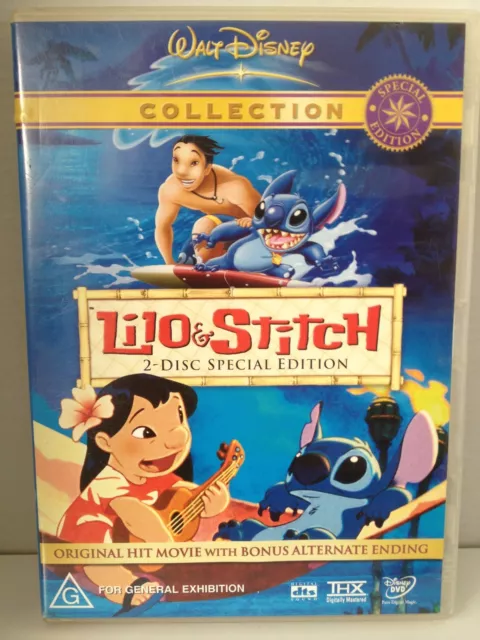 WALT DISNEY~LILO & Stitch~2 Disc Dvd Special Edition~Original ...