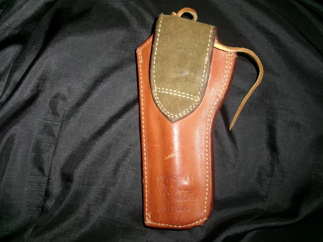 Vintage Safariland 43 Hard Leather Holster