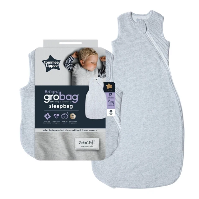 Saco de dormir Tommee Tippee Steppee con piernas, 6-18 meses - 2,5 tog - marga clásica