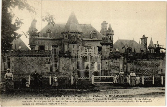 CPA Environs de la ferte mace .- Chateau e beauvain (196030)