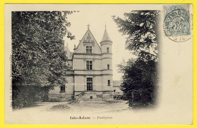 cpa 95 - ISLE ADAM (Val d'Oise) Le PRESBYTÈRE Habitation du CURÉ