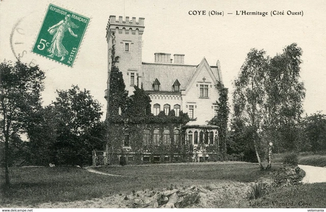 S8987 cpa 60 Coye - L' Hermitage