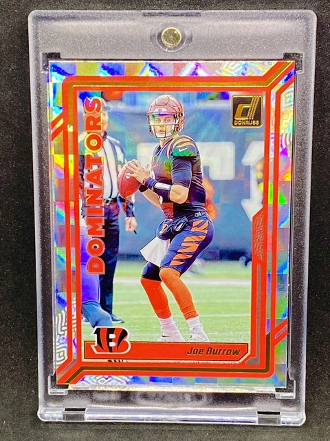 Joe Burrow Refractor Card RARE Joe Burrow MOJO Refractor Card - 2023 Panini  Contenders SSP (Bengals MVP)