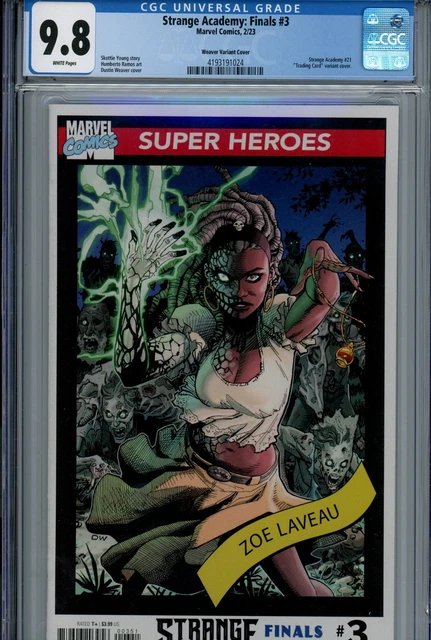 Strange Academy Finals #3 Marvel CGC 9.8 NM/M (2023) Variant