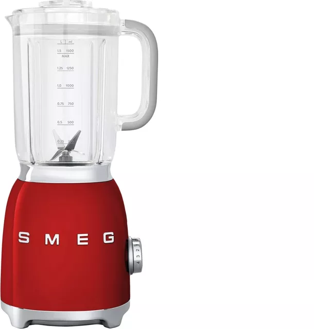 Smeg Frullatore rosso BLF01RDEU