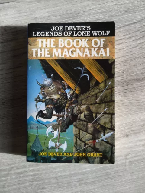 Lone Wolf The Book Of Magnakai 1992 Joe Dever First Edition Vintage Fantasy