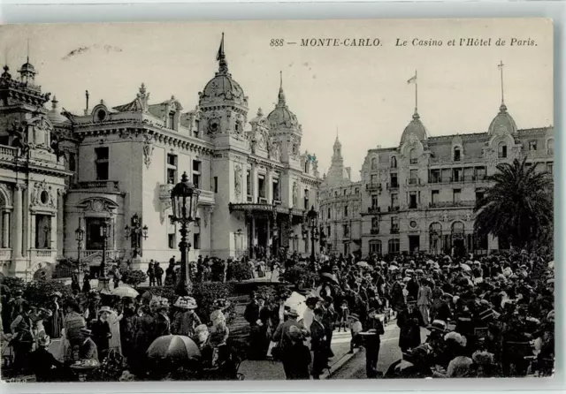 39538641 - 1918 Monte Carlo Hotel de Paris Casino