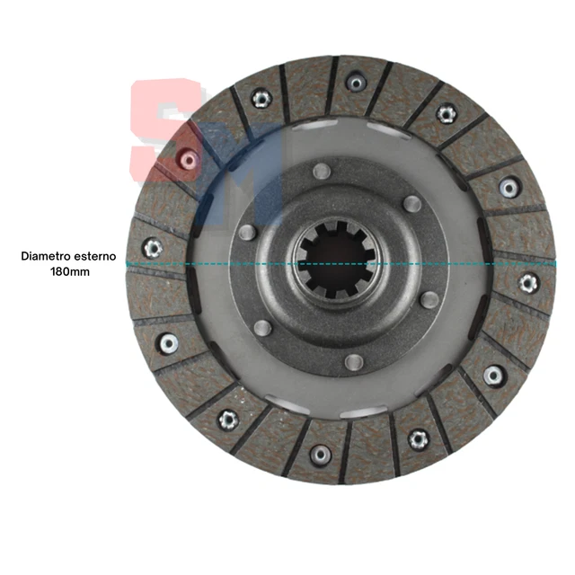 Kit D'embrayage Valeo 003430 - Diamètre Mécanisme 180 Mm, Disque 181 Mm, Pour Remplacement Complet