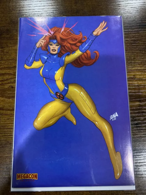 X-Men #2 * Nm+ * David Nakayama Virgin Variant Convention Megacon 2021 Jean Grey