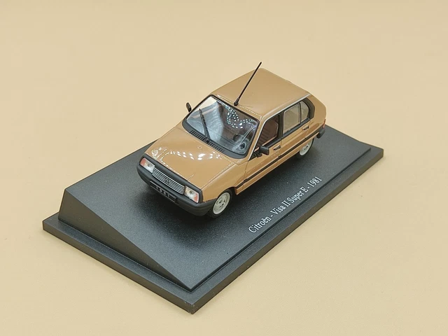 1/43 Citroën Visa II Super E Marron 1981 UH Universal Hobbies