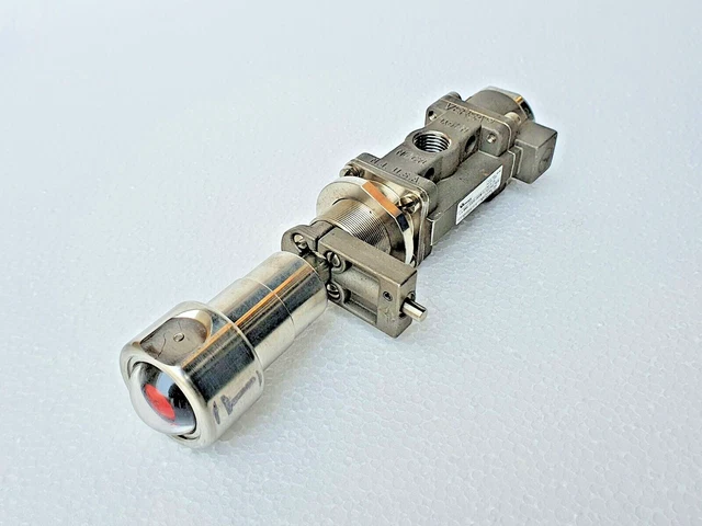 VERSA BAA-3309-900W-S Pneumatic Directional Valve 3 Way, 1/4" S.Steel # NEW