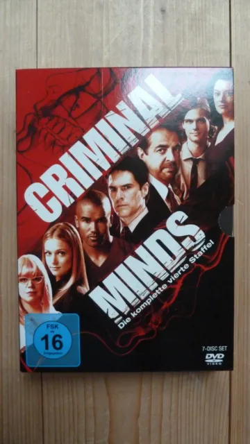DVD Criminal Minds, Die komplette vierte Staffel, Staffel 4, 7-Disc Set. Top
