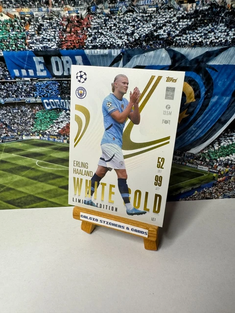 Carte Sportive Erling Haaland Topps 13/25 Avant 2024 - Excellent état, Non Gradée