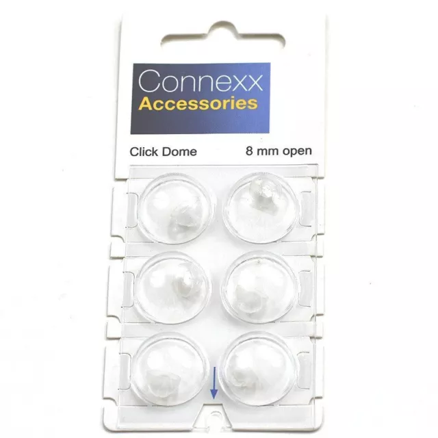 Signia click domes - pack of 6 (for RIC hearing aids) from The Hearing Place