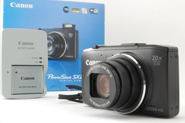 MINT] CANON POWERSHOT SX280 HS Black 12.1MP Digital Camera