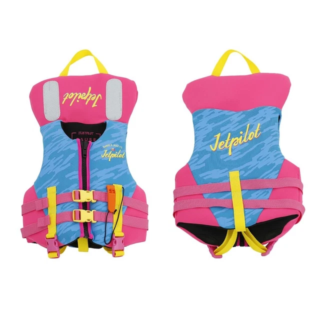 Gilet enfant 4-6 ans 100N JetPilot Cause rose